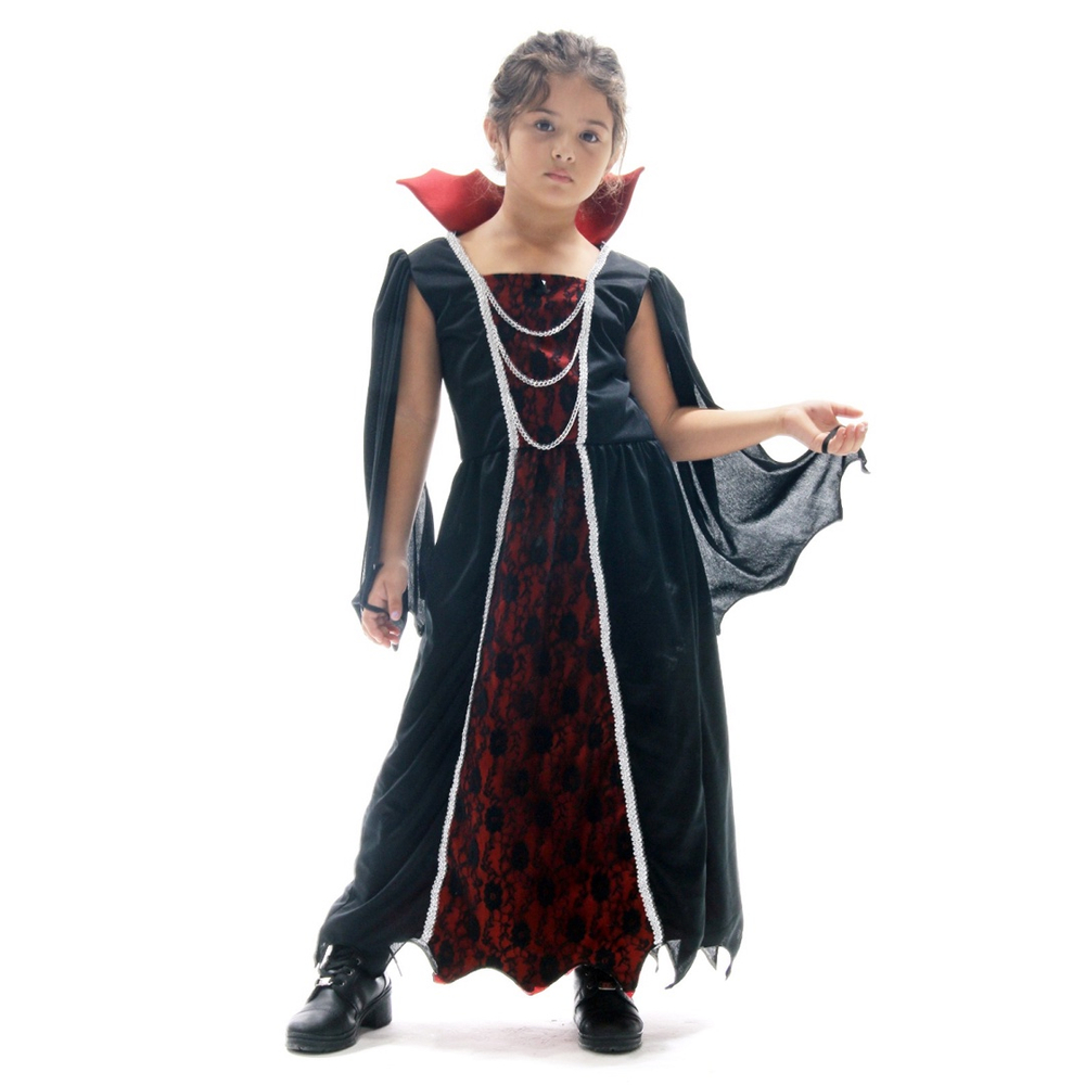 Fantasia Infantil Vampira Vitoriana - Sulamericana - Artigos para