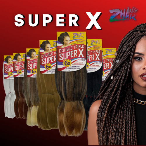 Jumbão Cabelo Jumbo Hiperx 400 Gramas Box Braids Trança