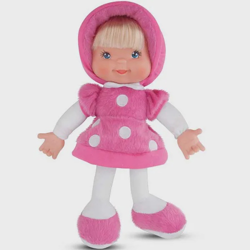 Boneca de Pano Nina com Roupa tema Menina e o Urso Rosa - Negra em Promoção  na Americanas