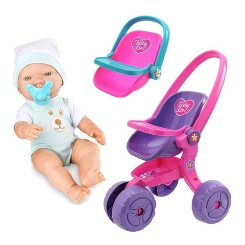 Boneca Bebe Linda Divertida Bebe Reborn Menino no Shoptime