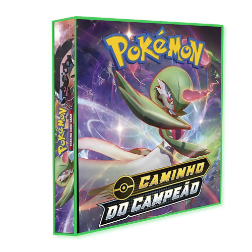 Álbum Pasta Tipo Fichário Pokémon - Golpe Fusão em Promoção na