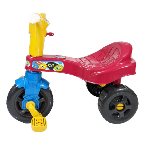 Triciclo Infantil Velotrol Motoca Meninos cor Vermelho Omotcha no Shoptime