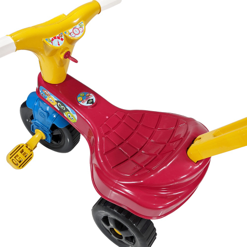 Triciclo Infantil Motoca Com Empurrador Velotrol Brinquedo Menino