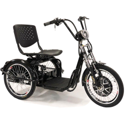 Triciclo Elétrico 800w Freio A Disco Com Ré Farol E Alarme Fox Preto - Duos Bike é boa?