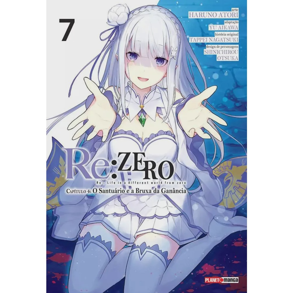 Re Zero - Capítulo 04 - O Santuário E A Bruxa Da Ganância - Vol 07