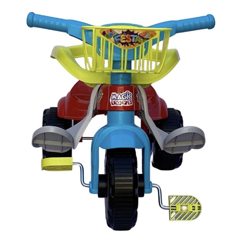 Triciclo Motoca Tico Tico Smart Super Festa 2560 Azul - Magic Toys em  Promoção na Americanas