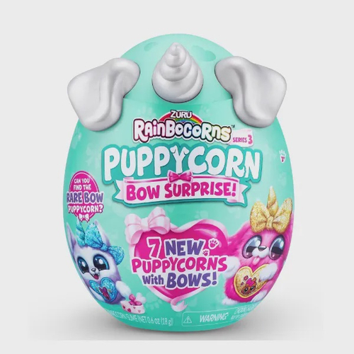 Rainbocorns Puppycorn bow Surprise fun F0092 8 Cinza em Promo o