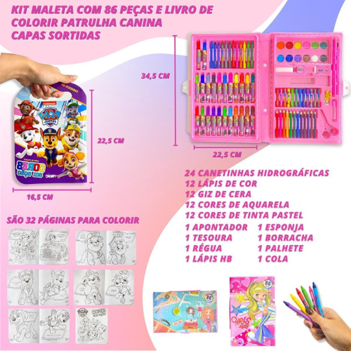 Jogo kit pintura - patrulha canina em Promoção na Americanas