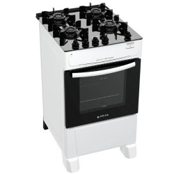Fogão Atlas 4 Bocas Mônaco Top Glass Automático Mesa de Vidro Forno 50L é boa?