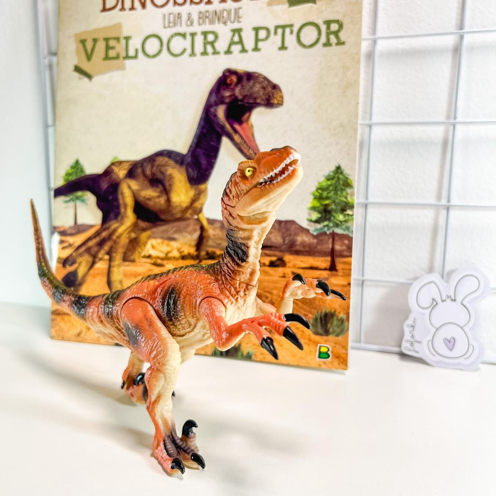 Livro - Faça E Brinque : Dinossauro - 3D - Pikoli Brinquedos