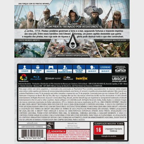 Assassin's Creed IV: Black Flag Multiplayer no PS4 - Novos