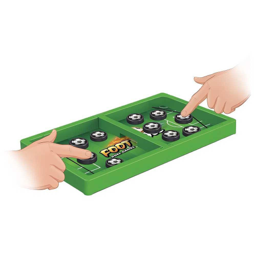 Jogo Futebol De Mesa Game Chute 2 Em 1 BrinqueMix Brinquedo