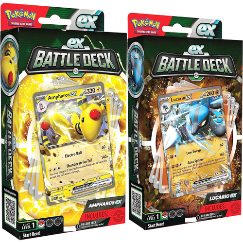 Kit 2 Decks Pokémon Cartas Baralho Batalha Deoxys Zeraora V