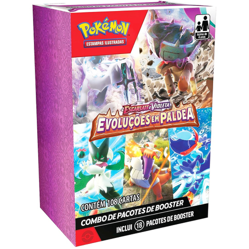 Jogo de Cartas Pokemon Box V Estampas Ilustradas 38 Cartas em Promoção na  Americanas