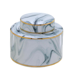 Potiche Decorativo Marmorizado G 528-069- Mabruk
