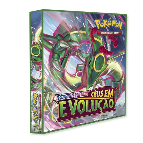 Pasta Album Tipo Fichário Pokémon - Trading Card Game Tcg