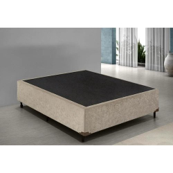 Base De Cama Box Casal 138x188 Bege Suede é boa?