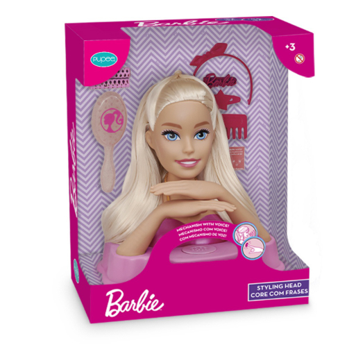 Large barbie styling head store