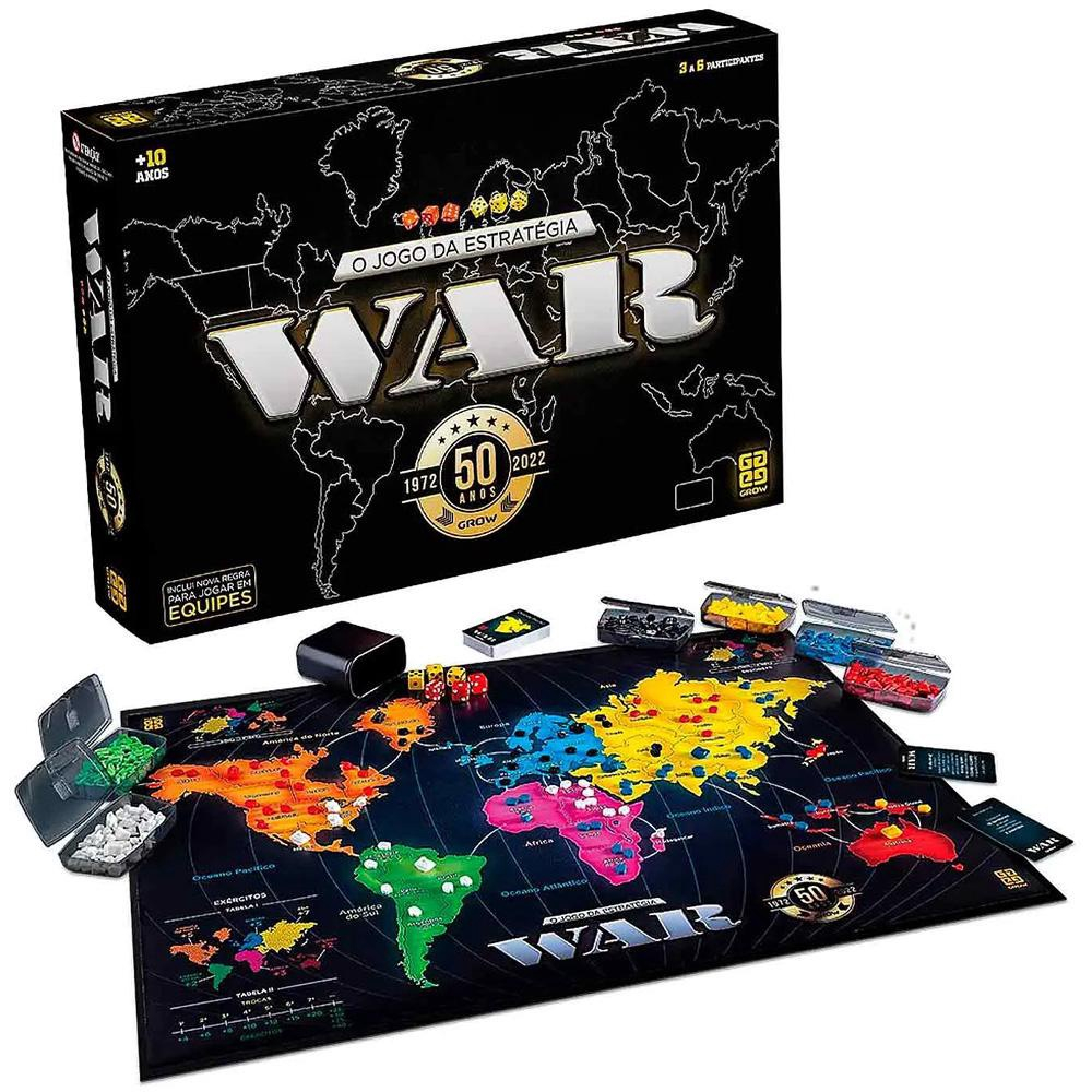 Jogo War 50 Anos - Grow 03000 em Promoção na Americanas