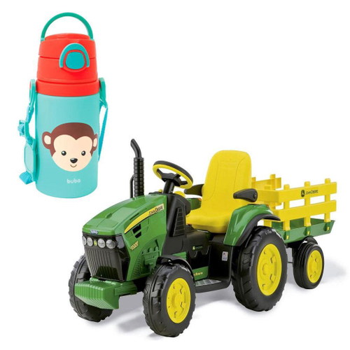 Mini Trator Elétrico Infantil John Deere Ground Force 12V