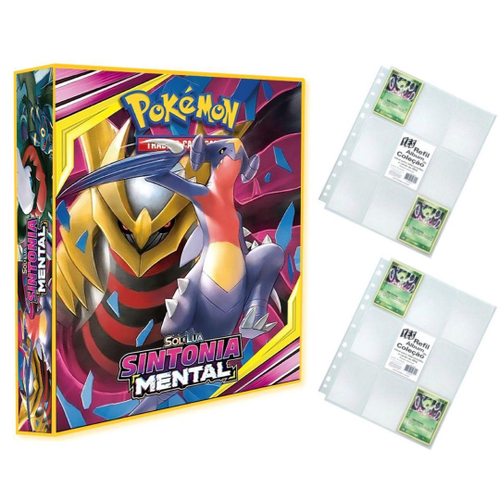 Álbum Pokémon Pasta tipo Fichário para Cards - PIKACHU