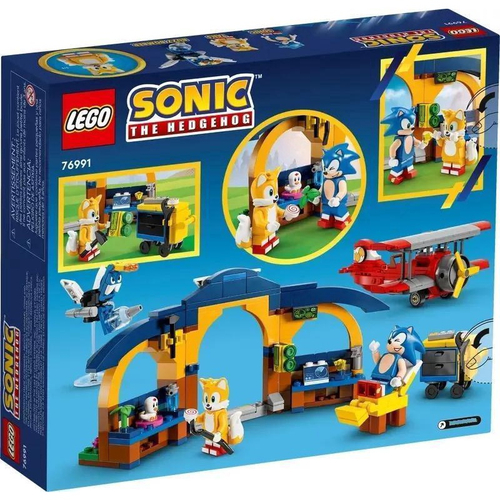 Lego Sonic - Oficina Do Tails E Avião Tornado 76991 em Promoção na  Americanas