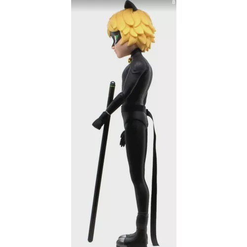 Boneco Miraculous Cat Noir Articulado Grande 56cm + Brinde