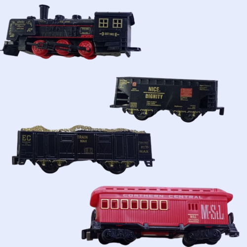 Auto Pista Trilho Super Trem Locomotiva Ferrorama Brinquedo