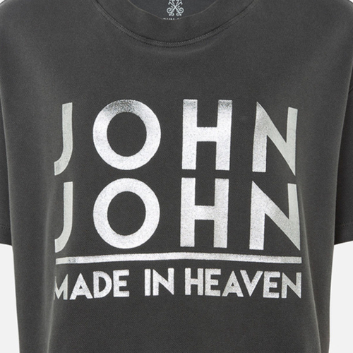 Camiseta John John Cropped Made In Heave Feminina