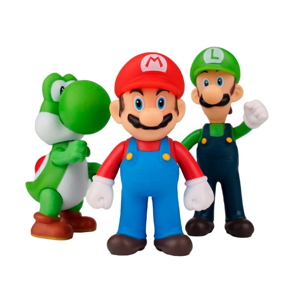 Colecão kit mini bonecos Super Mario Bros em Promoção na Americanas