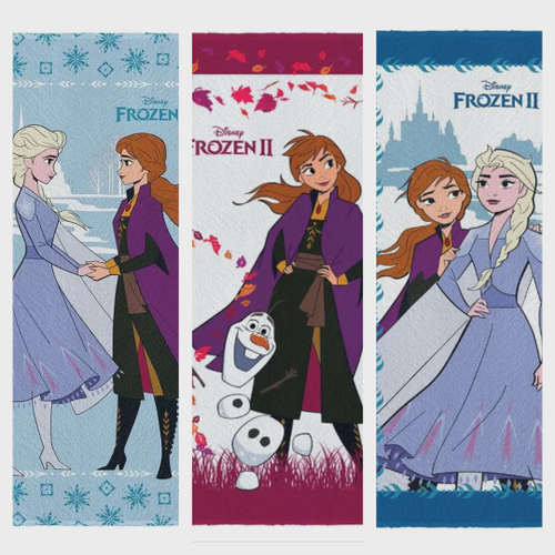 Toalha Banho Felpuda infantil 70x140cm frozen