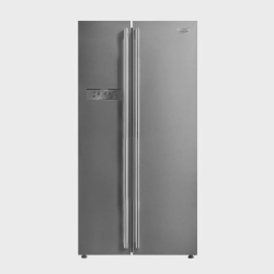Refrigerador Midea Frost Free Side by Side 528 Litros Inox MD-RS587FGA041/RS587FGA042 Menor preço em Refrigerador Midea Frost Free Side by Side 528 Litros Inox MD-RS587FGA041/RS587FGA042