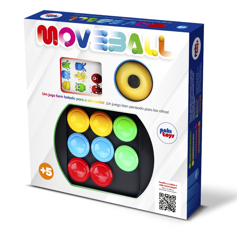 Jogo Agilidade Moveball Brinquedo Divertido Brincadeira no Shoptime