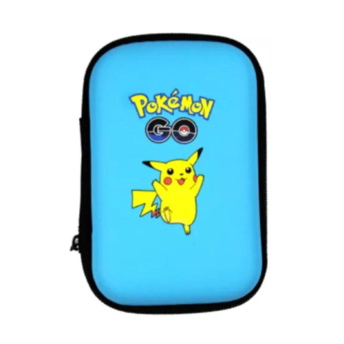 Jogo Cartas Pokemon Box Pikachu V 39 Cartas Copag - Azul