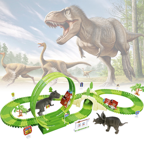 Pista Dinossauro c/ Looping Luz E Acessórios KPD-070 Castela Brasil em  Promoção na Americanas