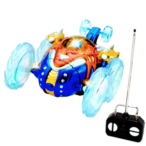 Brinquedo Infantil Carrinho de Controle Remoto Com Led rebaixado no Shoptime