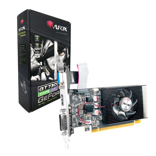 Placa de V deo Afox nvidia GeForce GT730 4GB DDR3 128 Bits hdmi