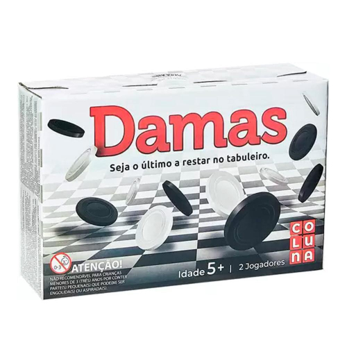 Jogo Xadrez Dama Trilha Dutati Tabuleiro Peças Plásticas - 30cm