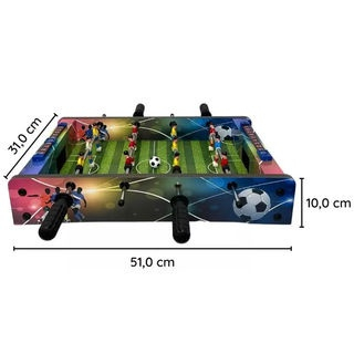 Jogo Futebol De Mesa Portátil Brinquedo Infantil Adulto em Promoção na  Americanas