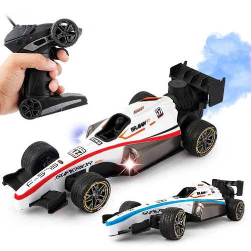 Brinquedo Carrinho Corrida Formula 1 A Fricção Com Som Prata no Shoptime