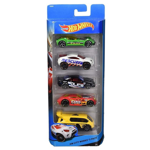 Hot Wheels Pacote 5 Carrinhos sortidos - Mattel em Promoção na Americanas