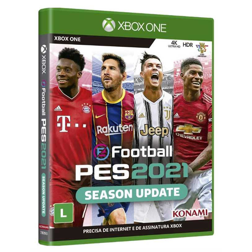 Jogo Pes 2016 16 De Futebol Original Mídia Física Xbox 360