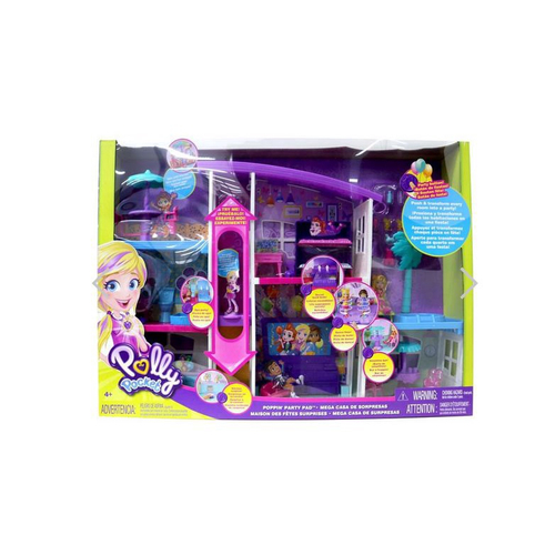 Casa para mini Polly e pet shop Polly Pocket - Artigos infantis