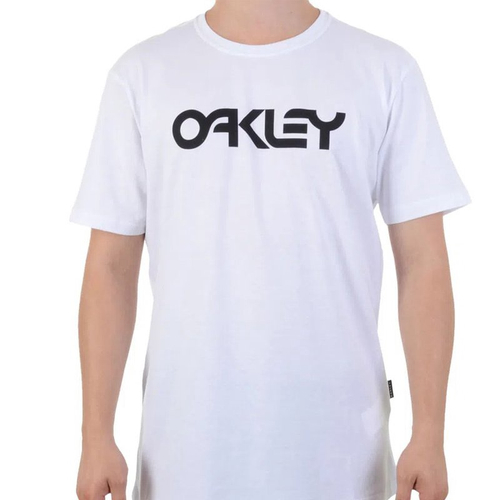 Camiseta oakley original masculina mark ii ss tee branca em Promoção na  Americanas