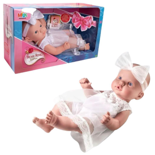 Boneca - Bebe Soninho Reborn Rosa - 2652 COTIPLAS