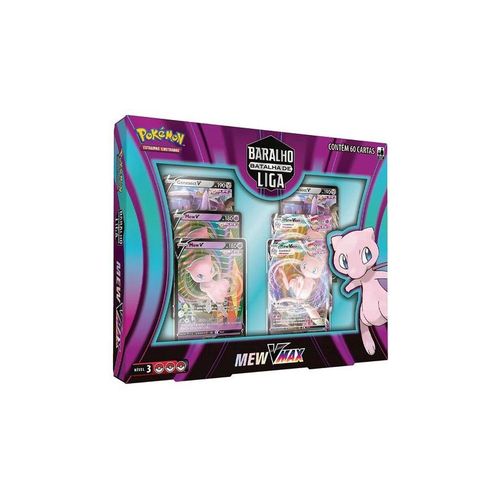 Baralho Batalha De Liga Pokémon Mew Vmax Tcg Copag