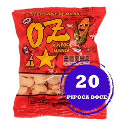 Kit Festa Junina Fardo De Pipoca Doce Oz 20 Unidades 12G Top Menor preço em Kit Festa Junina Fardo De Pipoca Doce Oz 20 Unidades 12G Top
