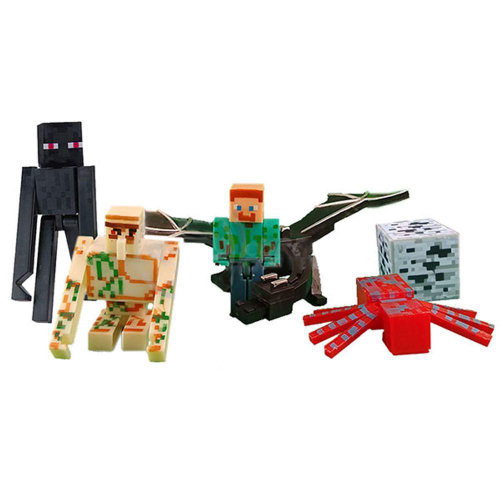 Boneco Authentic Games Minecraft - ZOOM BRINQUEDOS E PRESENTES