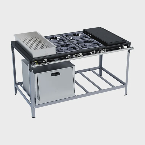 Fogão 4 Bocas Metalmaq Stori Max Cinza – Bivolt – M26