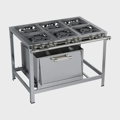 Fogão 6 Bocas Metalmaq Stori Premium 30×30 Cinza – N/a – M19